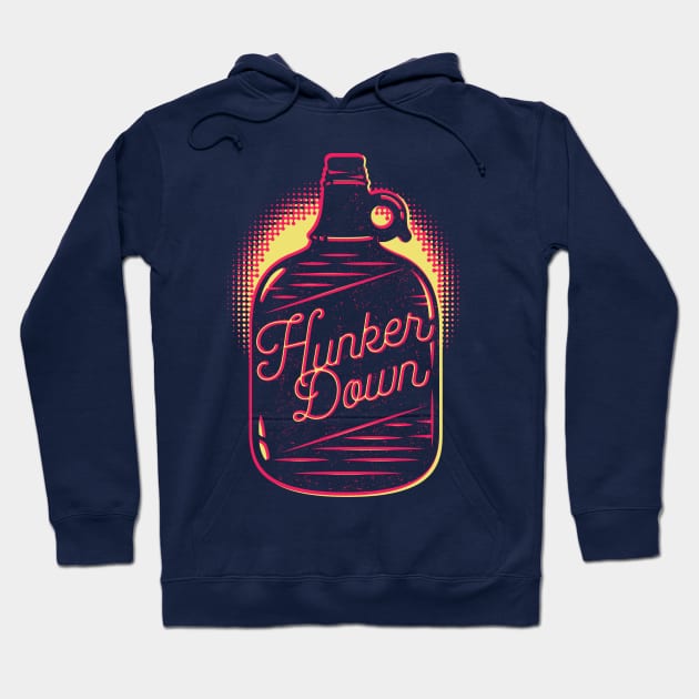 Hunker Down Hoodie by visualcraftsman